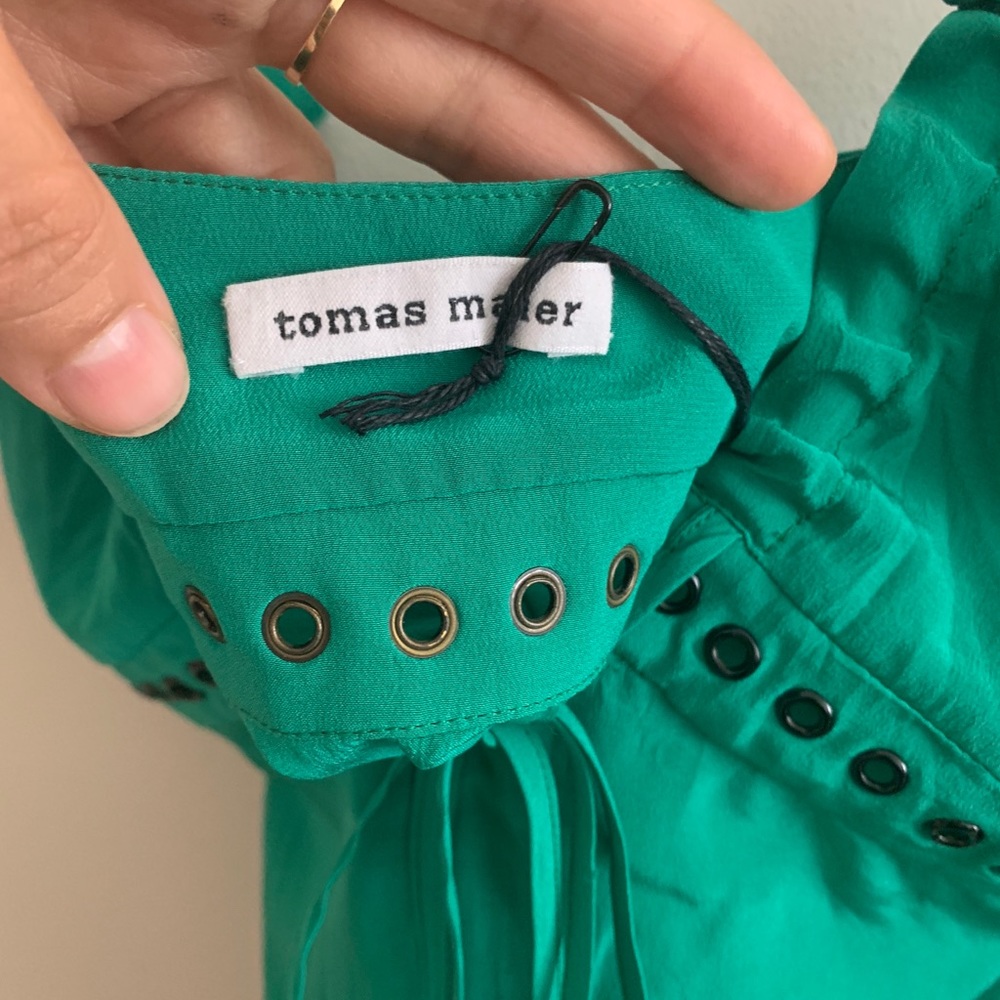 Tomas Mair silk top-new! - Picture 6 of 6